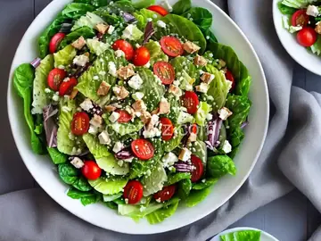 Maroulosalata (Greek Romaine Salad)