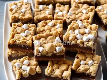 Marshmallow Crispie Bars