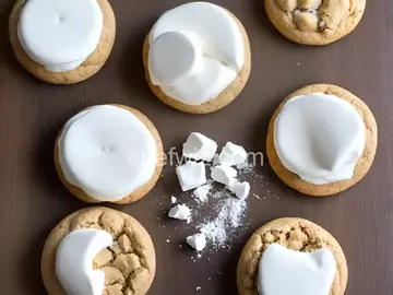 Marshmallow-Stuffed Blizzard Cookies