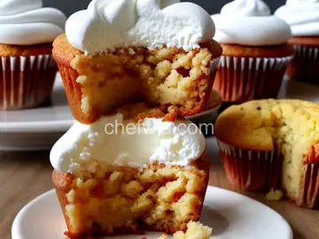 Marshmallow Stuffed Cupcakes