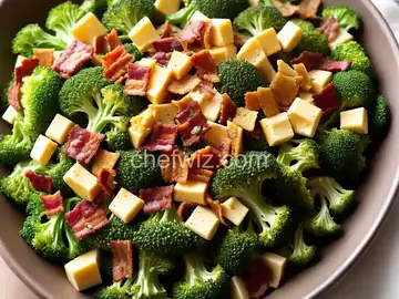 Martie's Broccoli Salad with Bacon and Cheese