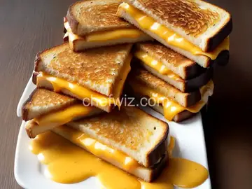 Mary's Grilled Cheese Sandwich with Pepper Jack and Bacon Oil