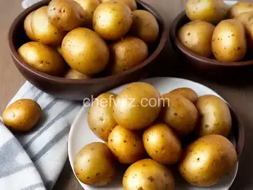 Marzipan Potatoes