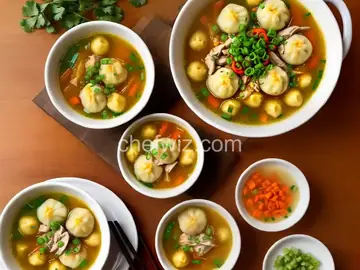 Masa Ball Soup (Corn Dumplings in Chicken Soup) Recipe