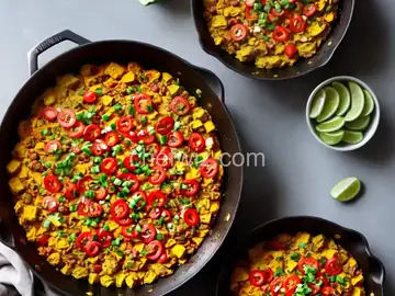 Masala Skillet Scramble