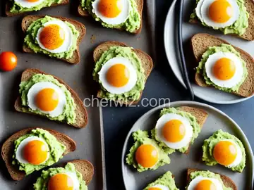 Mashed Avocado Toasts
