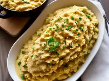 Mashed Malanga root