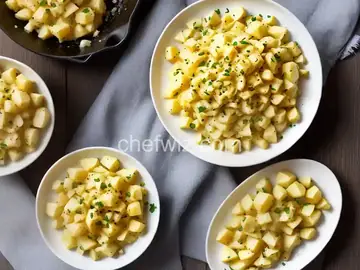 Mashed Parsnips and Potatoes