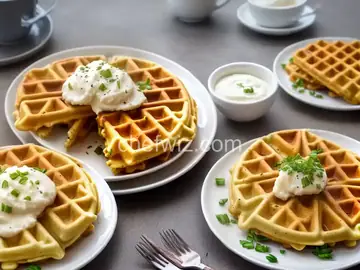 Mashed Potato Waffles