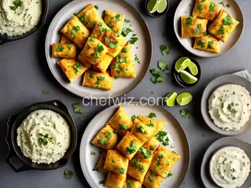Mashed Potato and Poblano Flautas