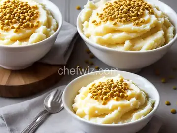 Mashed Potatoes With Crispety Cruncheties