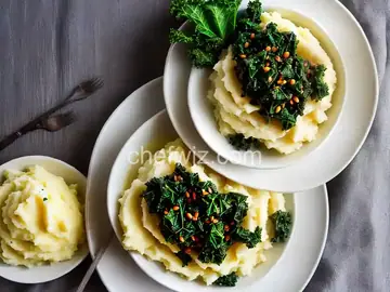 Mashed Potatoes with Kale