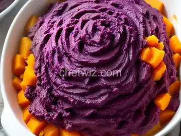 Mashed Purple Sweet Potatoes