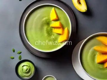 Matcha-Mango Smoothie
