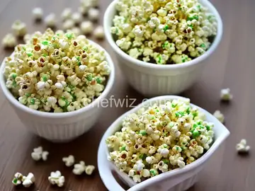 Matcha and White Chocolate Popcorn Recipe
