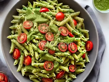 Maya's Perfect Pesto Pasta Salad
