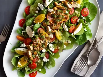 Mâche Salad with Creole Vinaigrette