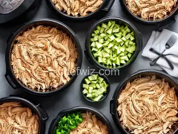 Meal Prep Instant Pot Shredded Chicken