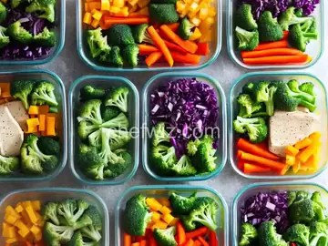 Meal Prep Steamed Vegetables