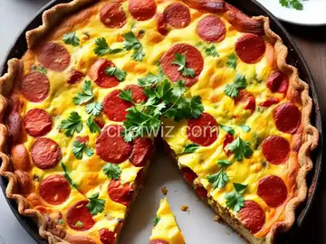 Meat Lovers' Quiche