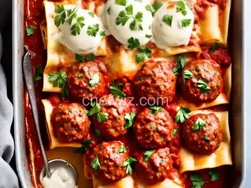Meatball Lasagna