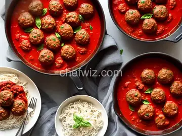 Meatballs with Marinara