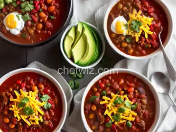 Meatiest Vegetarian Chili From Your Slow Cooker