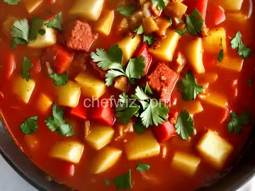 Meatless Cajun Cabbage Soup
