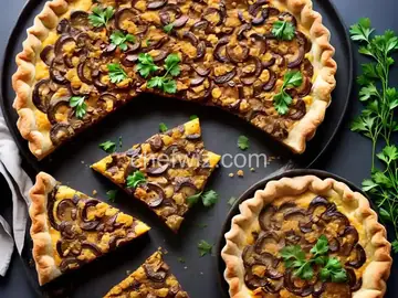 Meatless Mushroom Tart