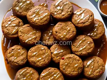 Meatloaf Muffins With Brown Gravy