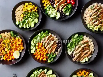 Mediterranean Chicken Bowls