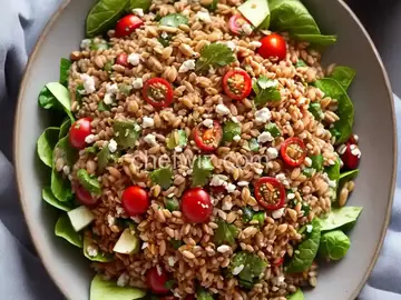 Mediterranean Farro Salad
