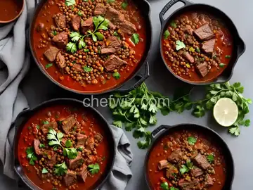 Mediterranean Lamb and Lentil Stew