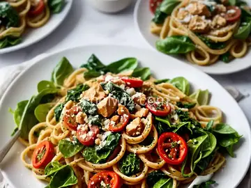 Mediterranean Pasta with Greens