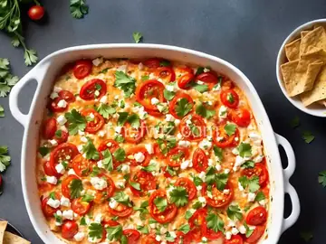 Mediterranean Tomato & Feta Dip