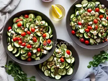 Mediterranean Zucchini Salad
