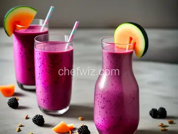 Melon-Blackberry Smoothie