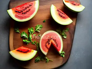 Melon Wrapped In Prosciutto