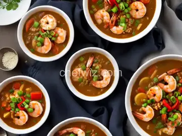 Merwin's Shrimp Gumbo