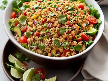 Mexican Bean and Rice Salad