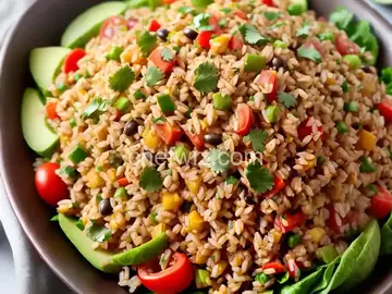 Mexican Brown Rice Salad