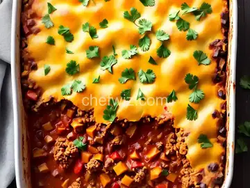 Mexican Casserole with Leftover Turkey