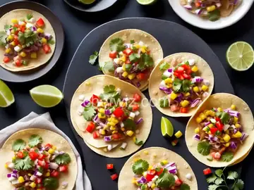 Mexican Ceviche Tacos