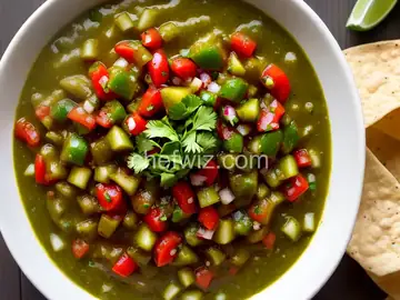 Mexican Charred Tomatillo Salsa