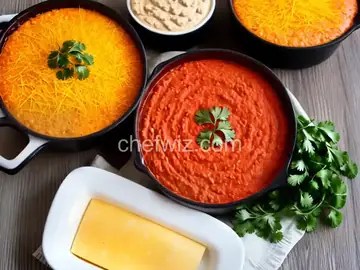 Mexican Cheese and Hamburger Dip
