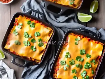 Mexican Chicken Tortilla Lasagna