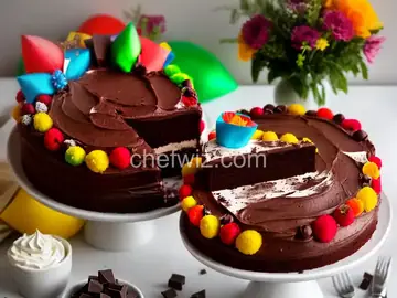 Mexican Chocolate Pinata Cake