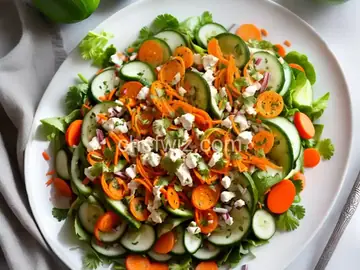 Mexican Cucumber and Carrot Salad