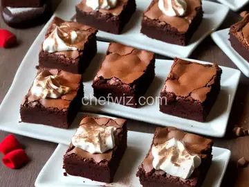 Mexican Hot Chocolate Brownie Tortes
