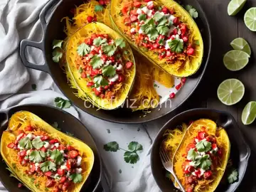 Mexican-Inspired Spaghetti Squash